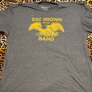 Gray Zac Brown Band T-Shirt